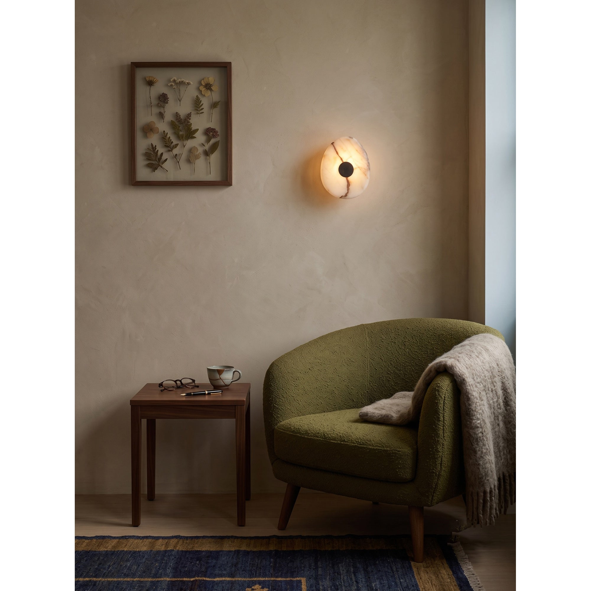 Korvix Marble Wall Sconce