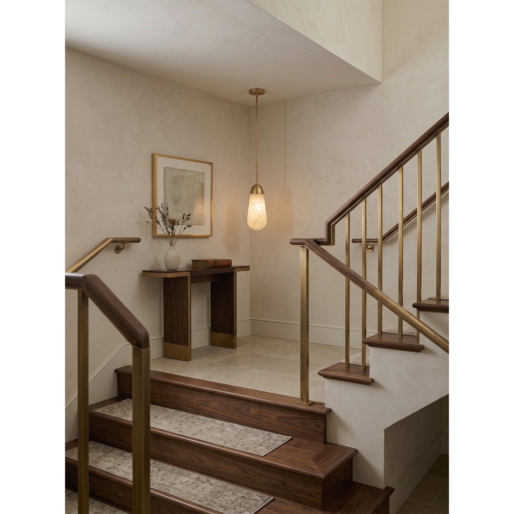 Lariat Alabaster Pendant Lamp