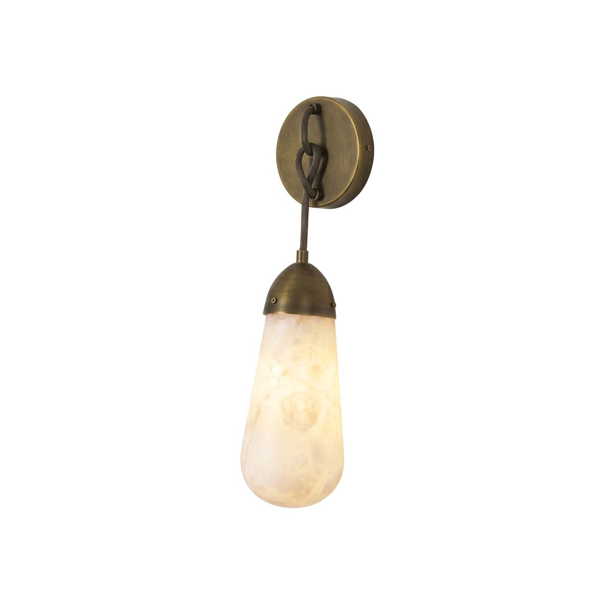 Lariat Alabaster Wall Sconce