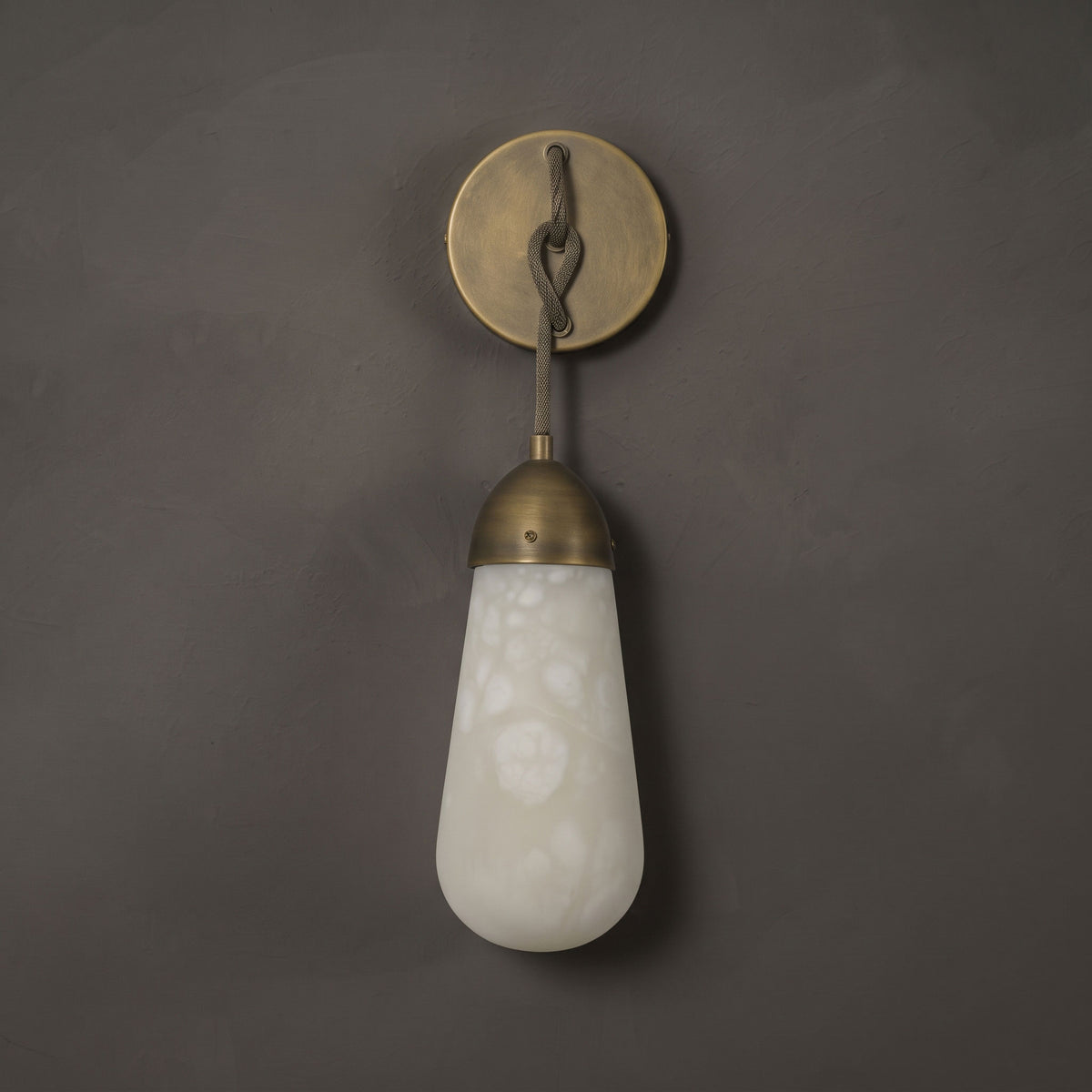 Lariat Alabaster Wall Sconce