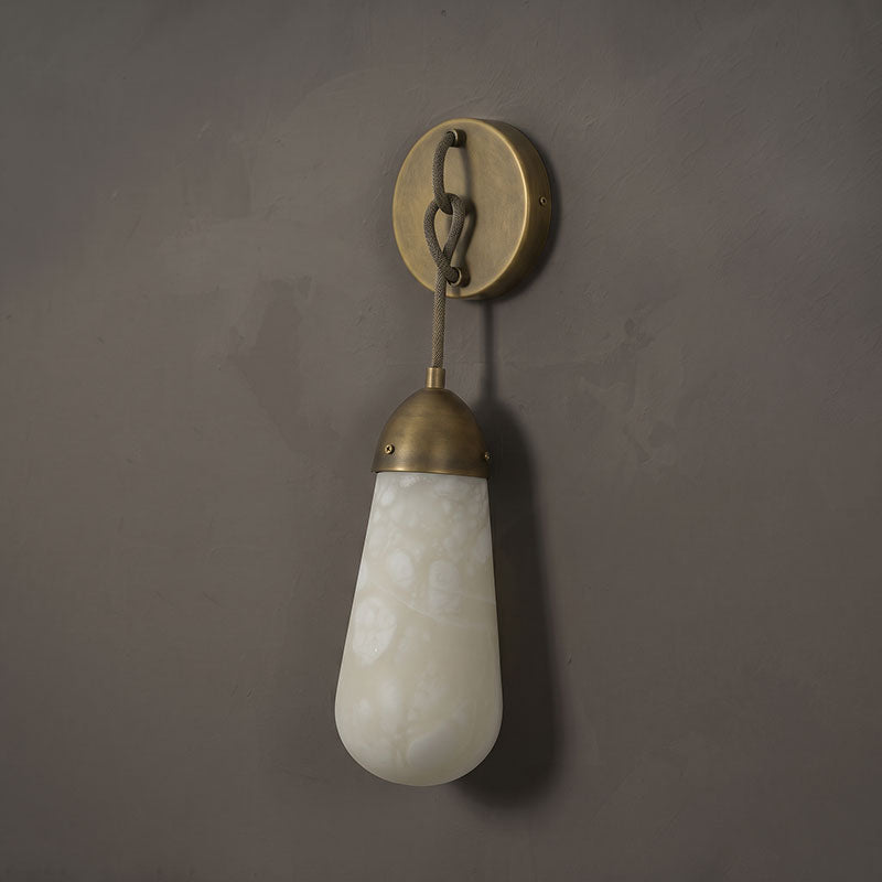 Lariat Alabaster Wall Sconce
