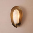 Load image into Gallery viewer, Laurel Blossom Alabaster Wall Sconce
