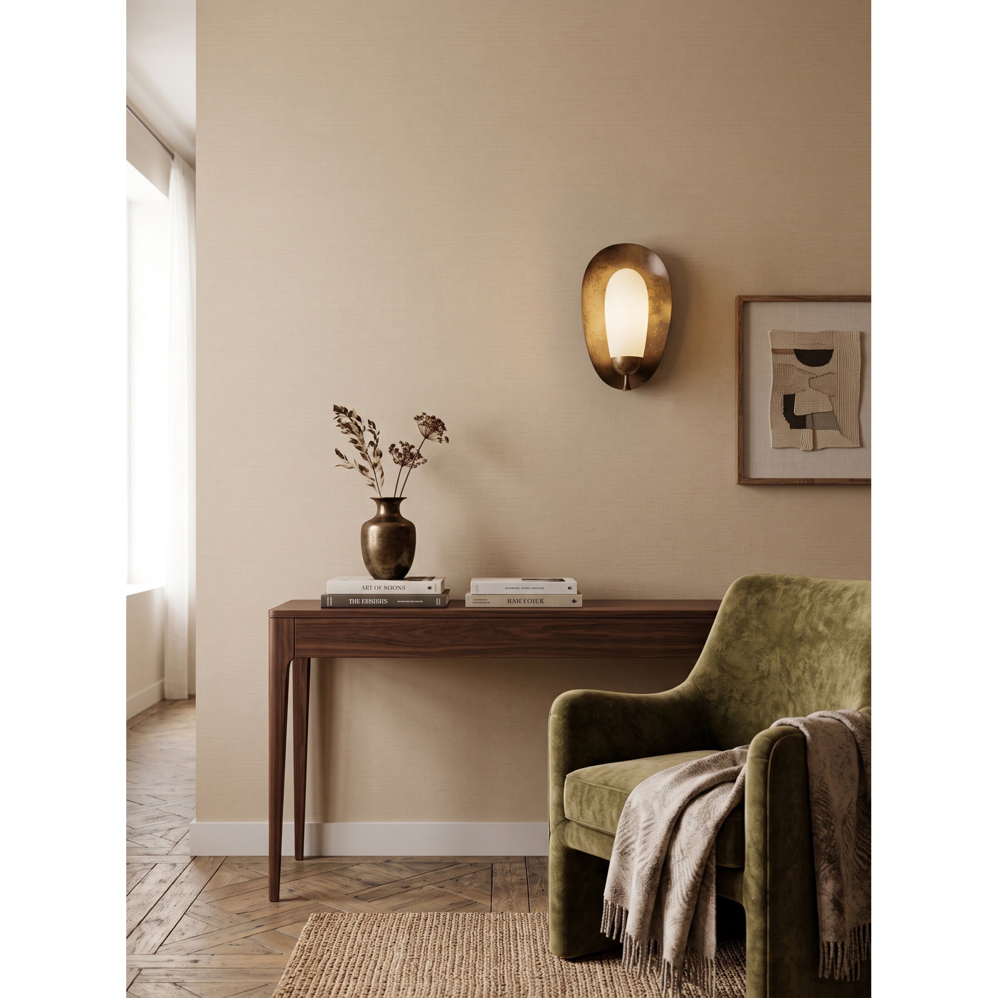 Laurel Blossom Wall Sconce