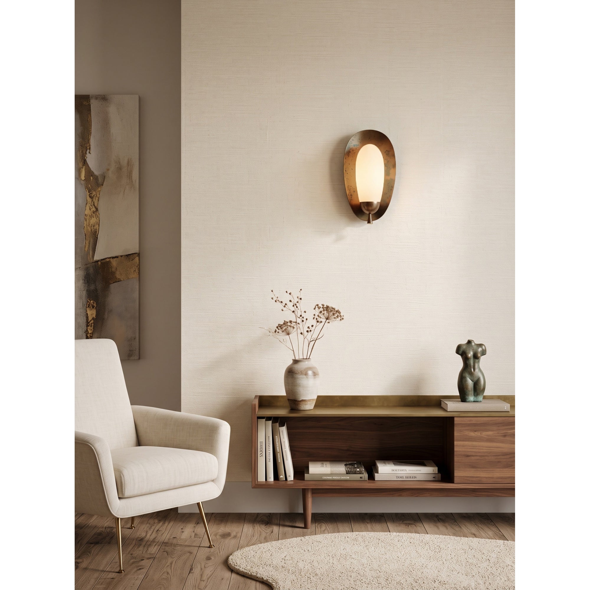 Laurel Blossom Wall Sconce