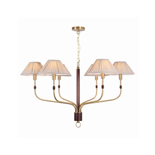 Laurent Pleated Chandelier
