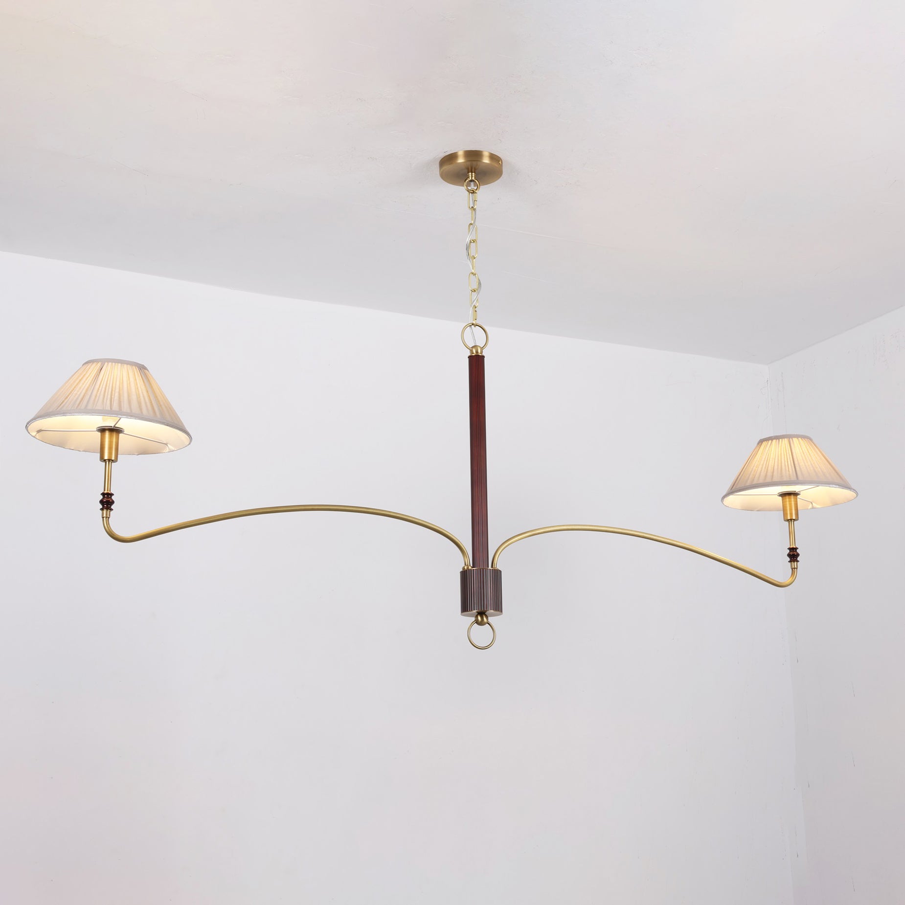 Laurent Pleated Chandelier