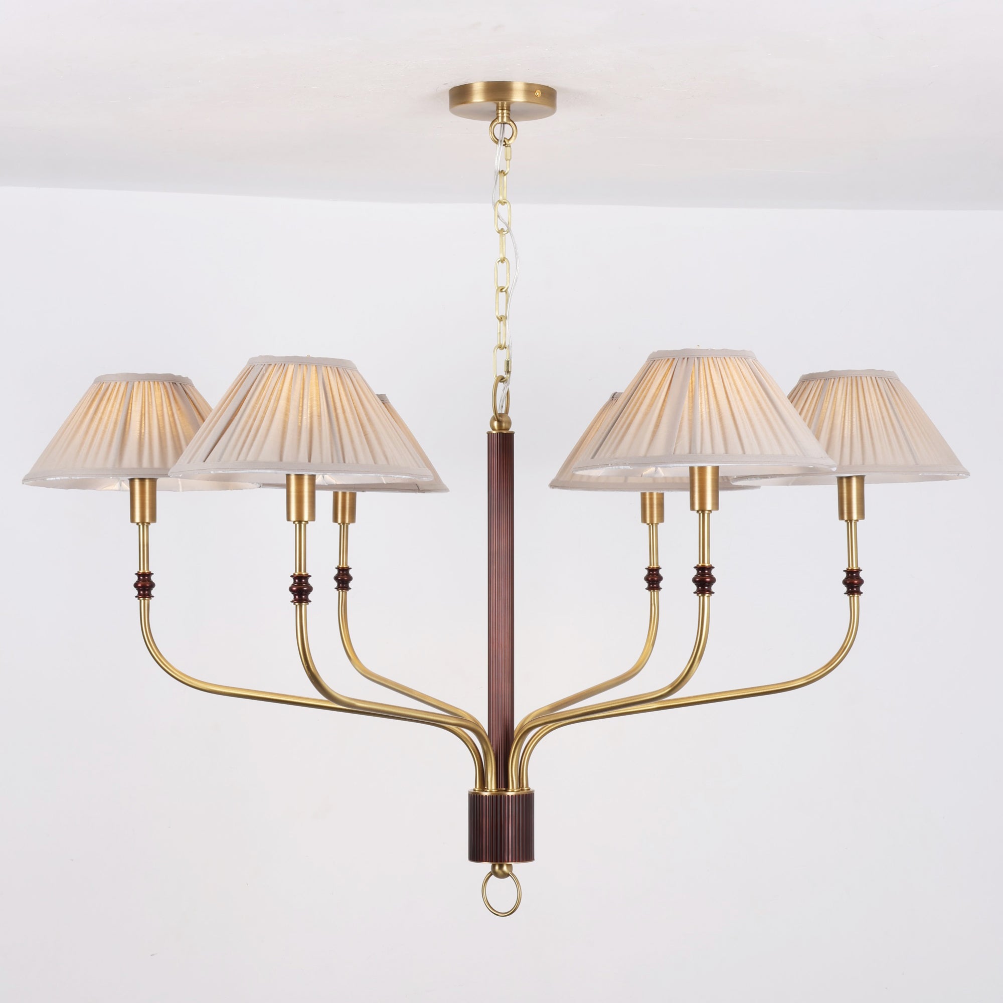 Laurent Pleated Chandelier