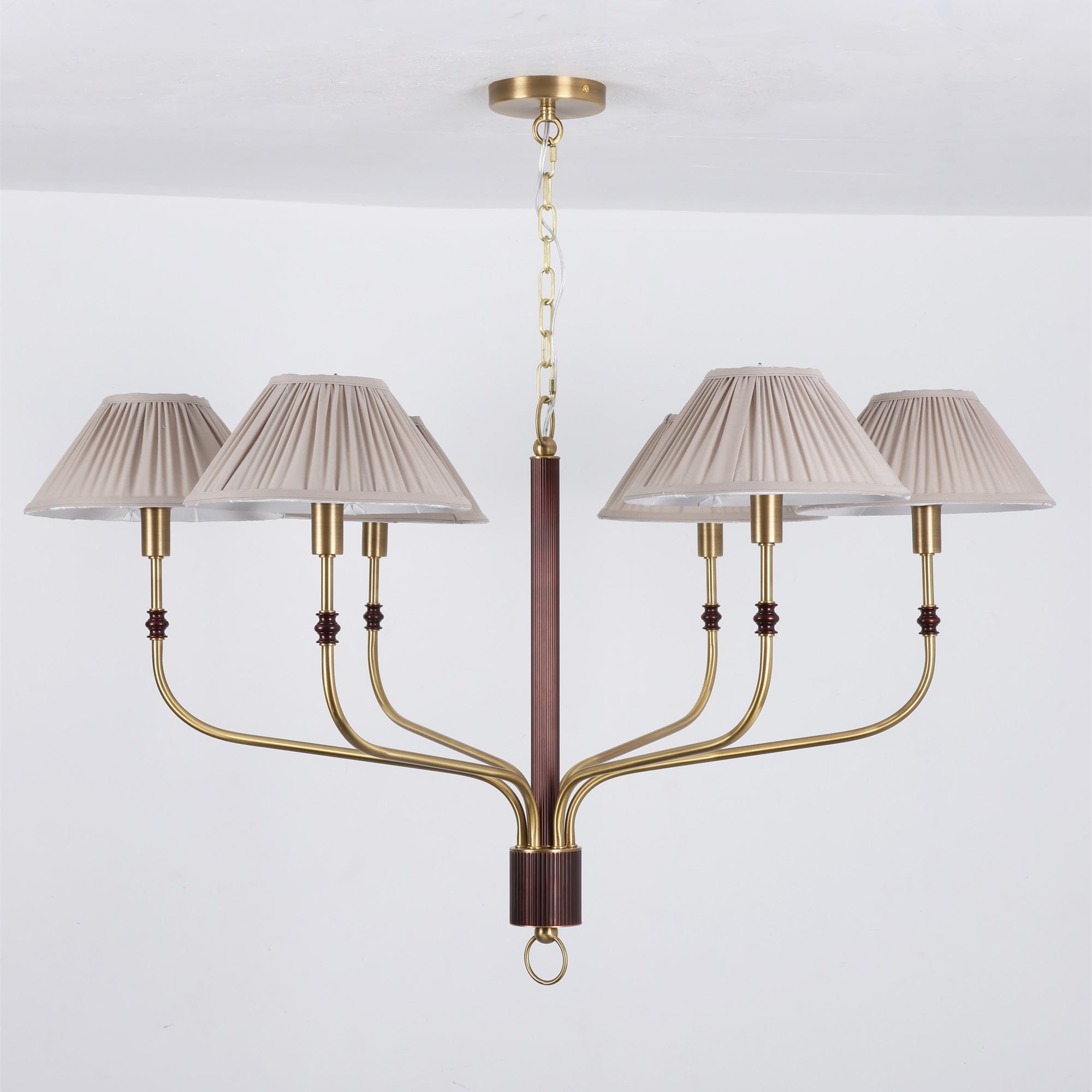 Laurent Pleated Chandelier
