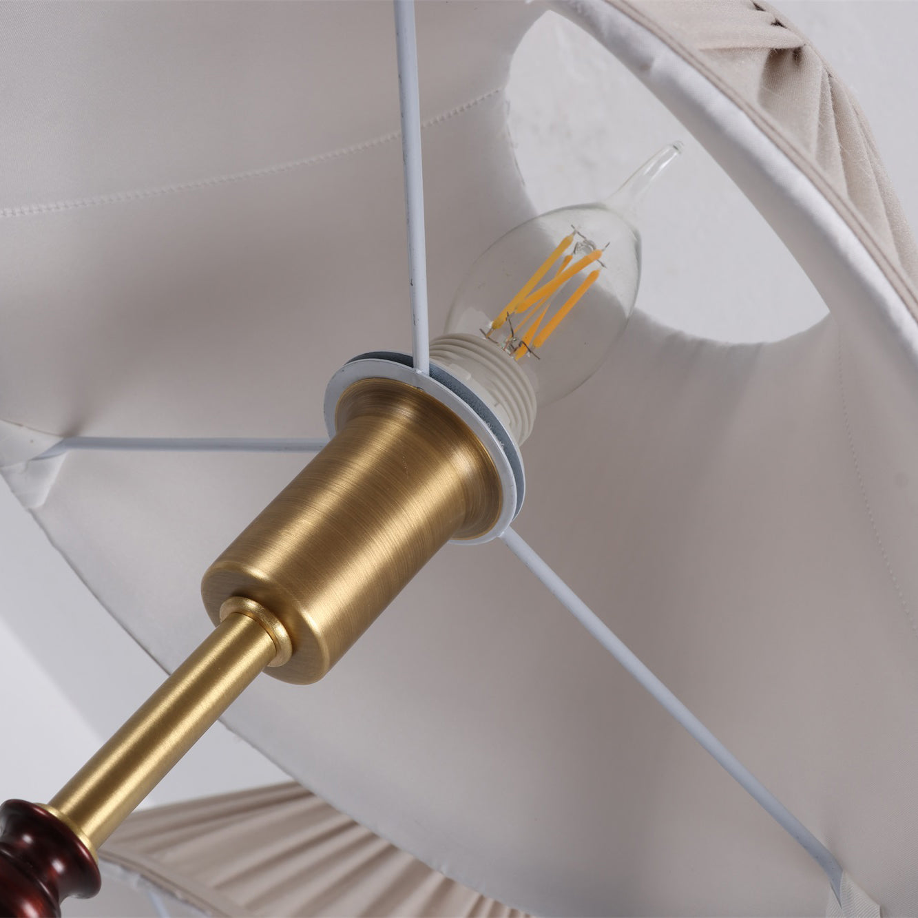 Laurent Pleated Chandelier