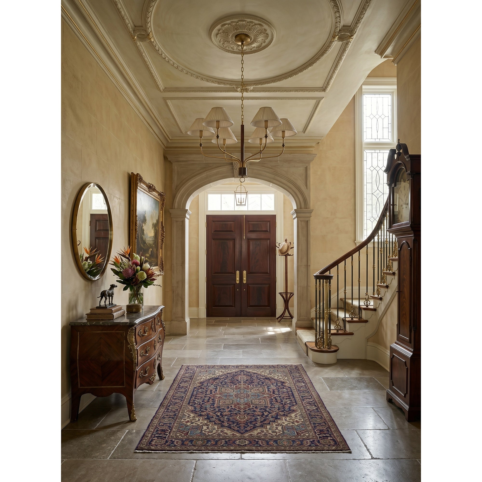 Laurent Pleated Chandelier