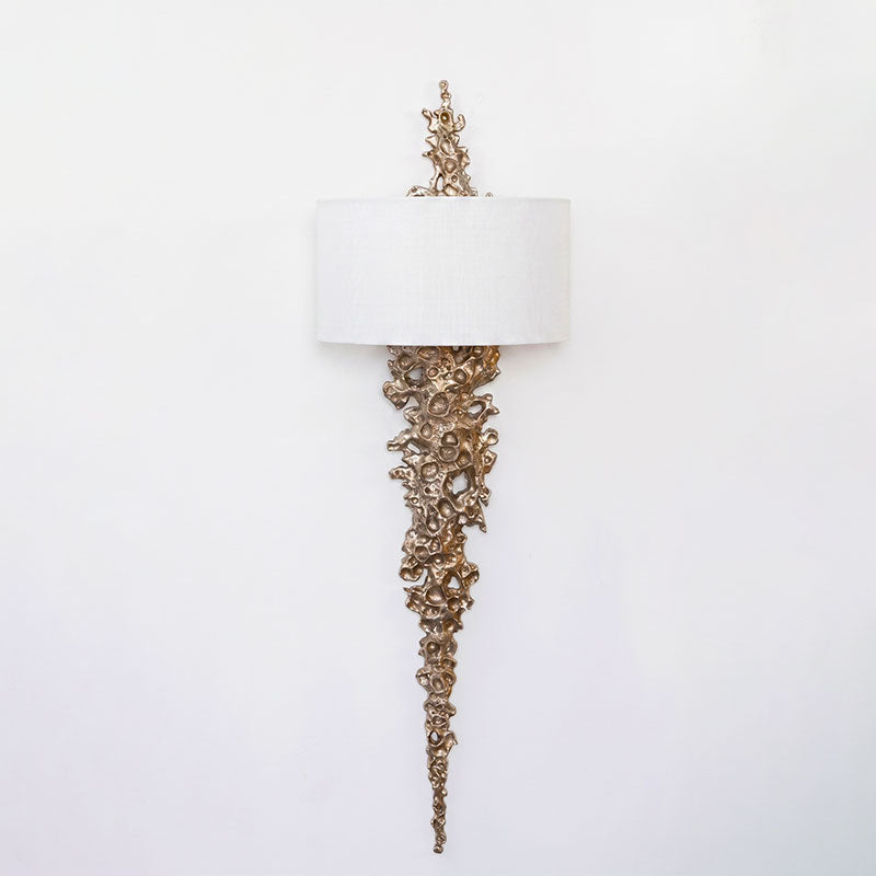 Lava Brass Wall Sconce