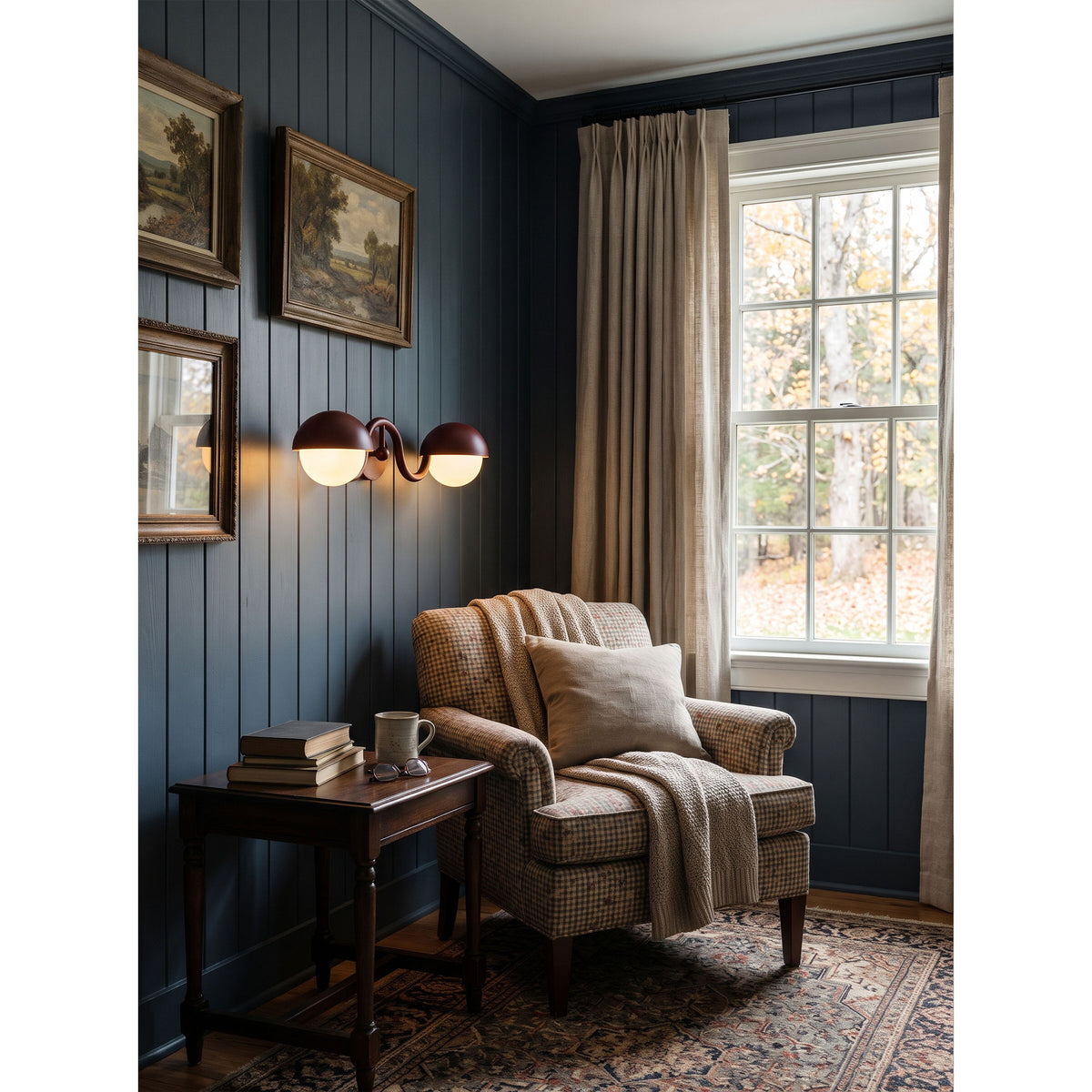 Applique murale double Lenox