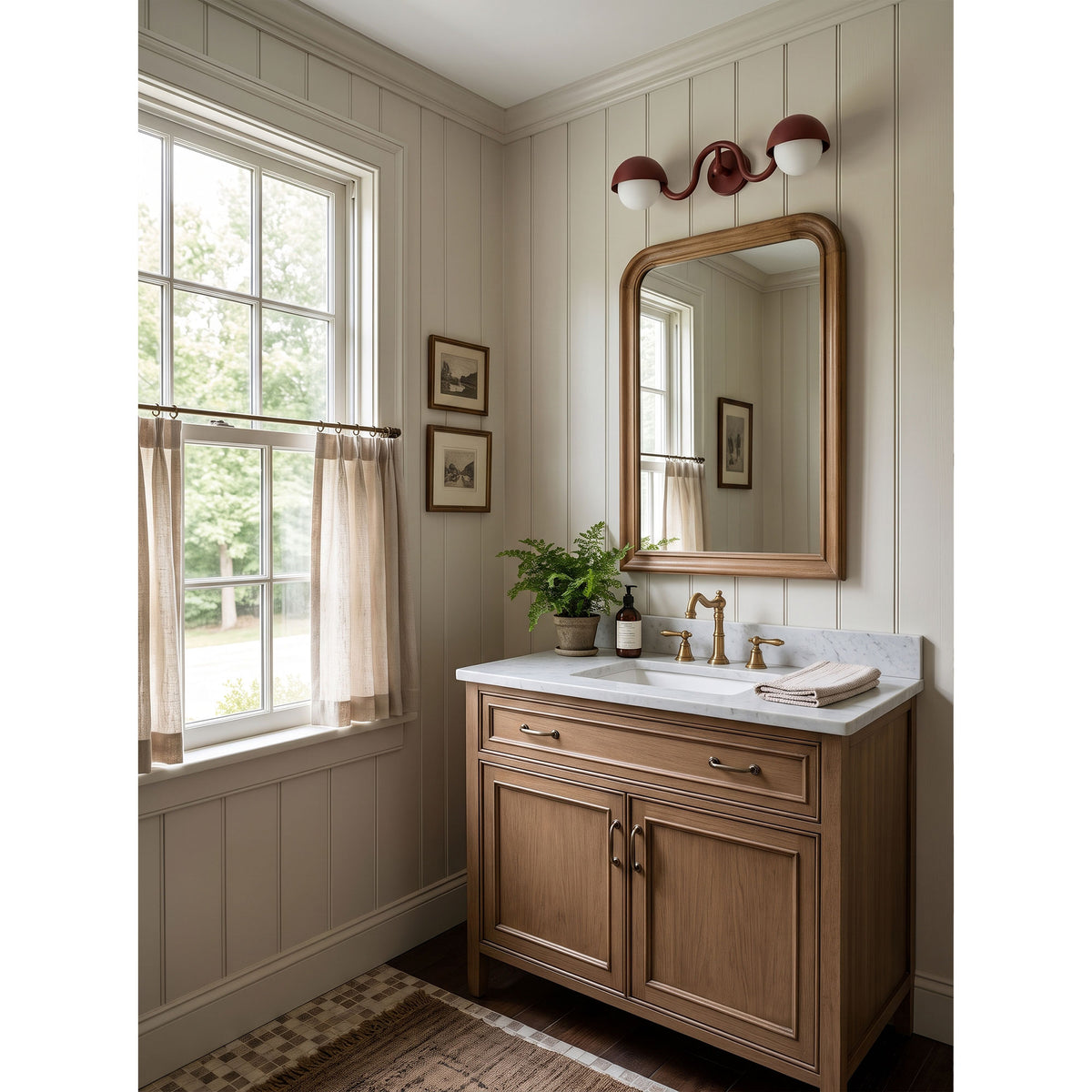 Applique murale double Lenox