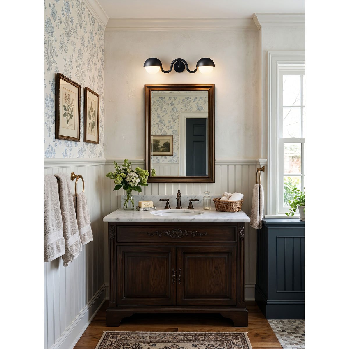 Applique murale double Lenox