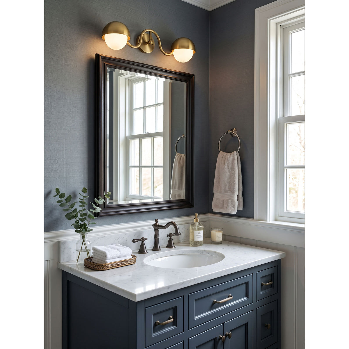 Applique murale double Lenox