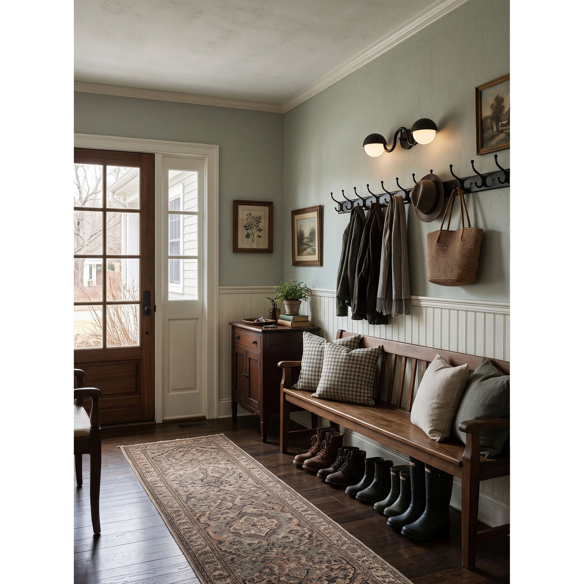 Applique murale double Lenox