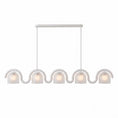 Load image into Gallery viewer, Lenox Linear Glass Chandelier
