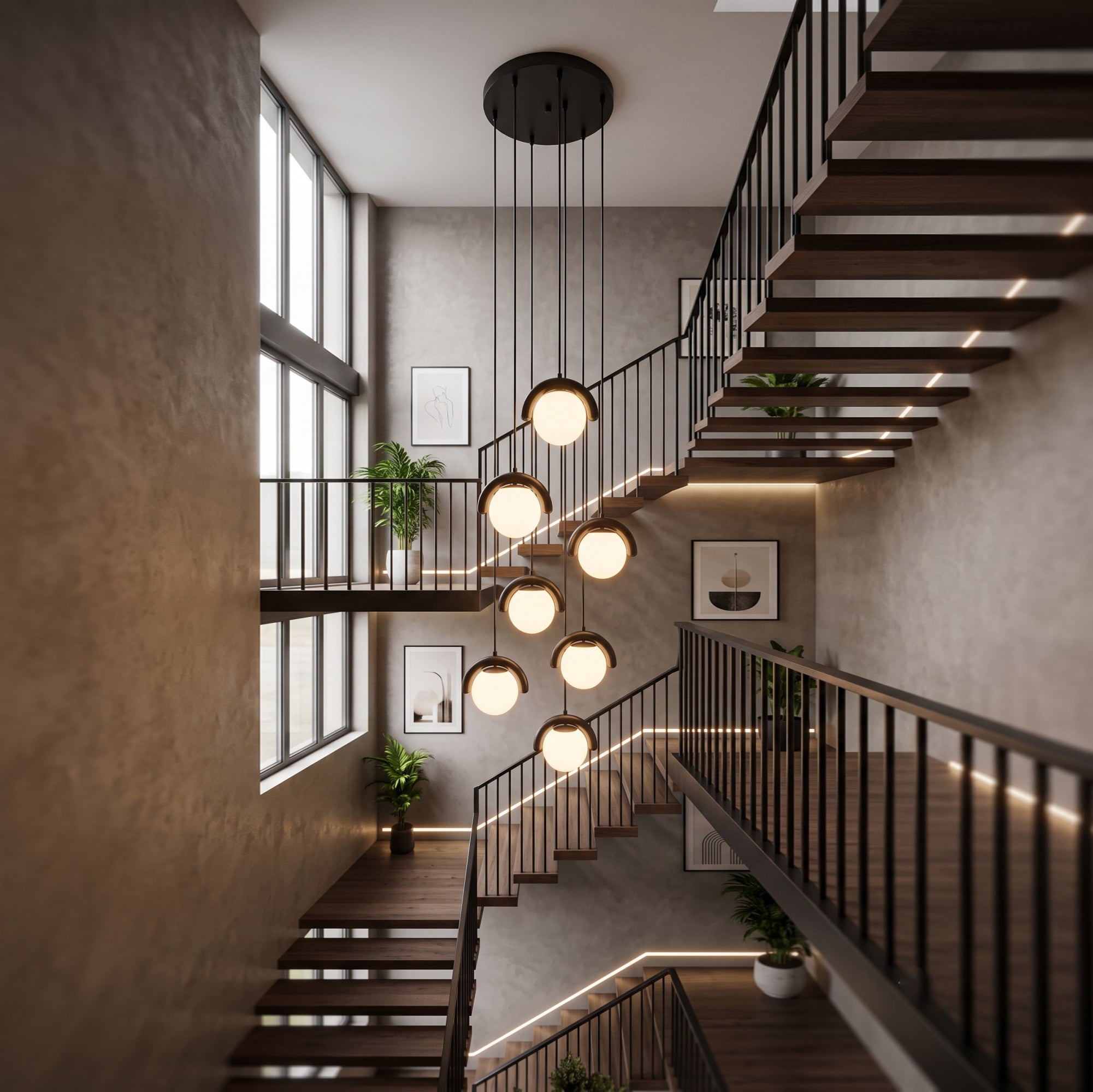 Lenox Globe Cluster Chandelier