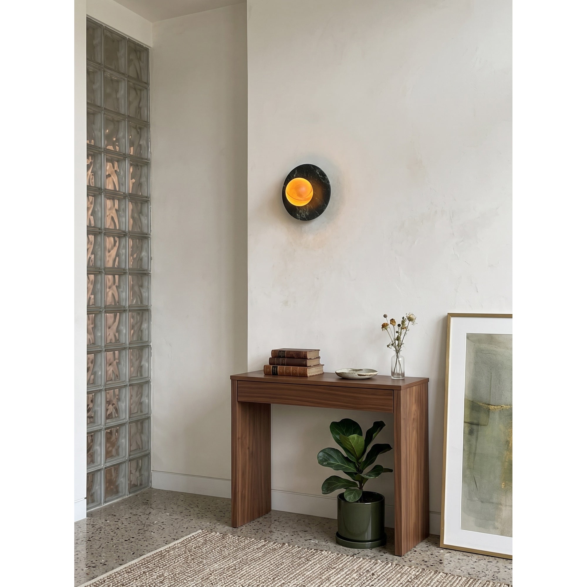 Leora Stone Wall Sconce