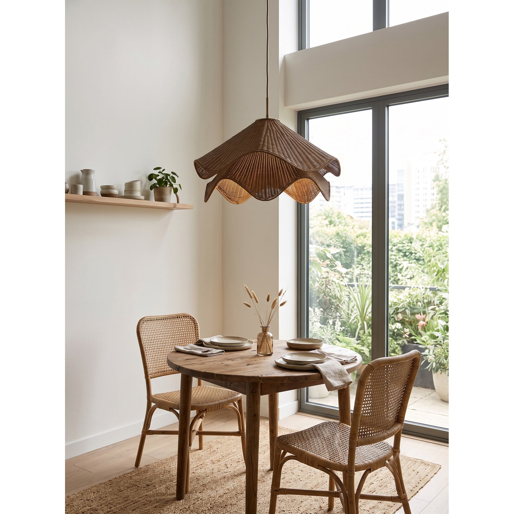 Lia Rattan Pendant Lamp