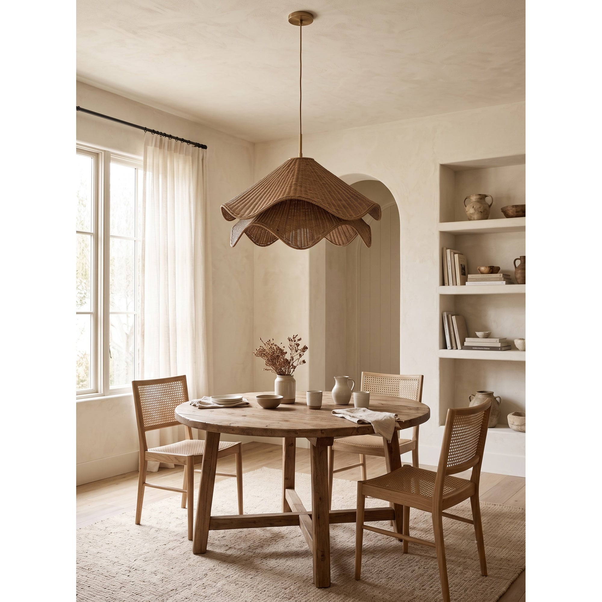 Lia Rattan Pendant Lamp