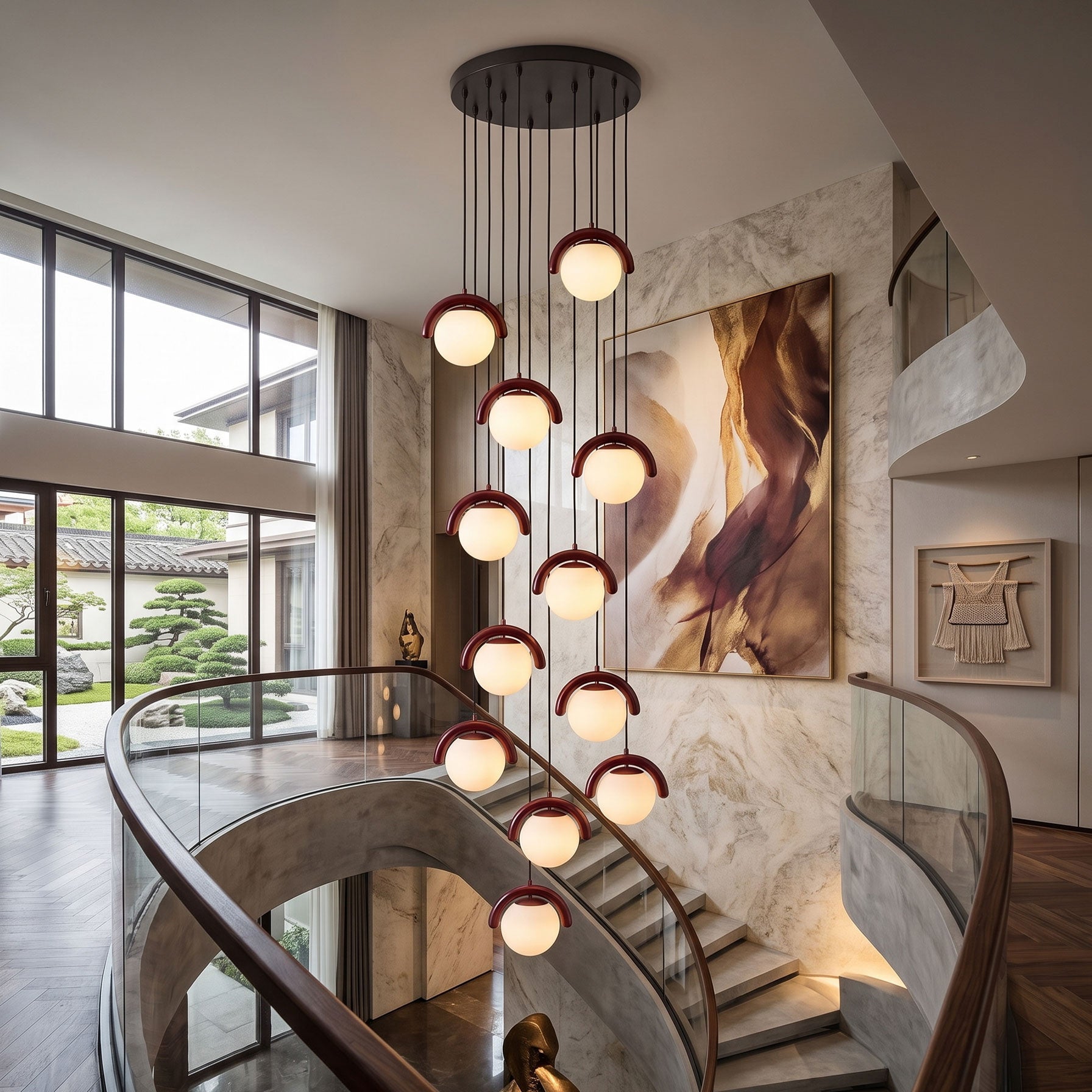 Lenox Globe Cluster Chandelier