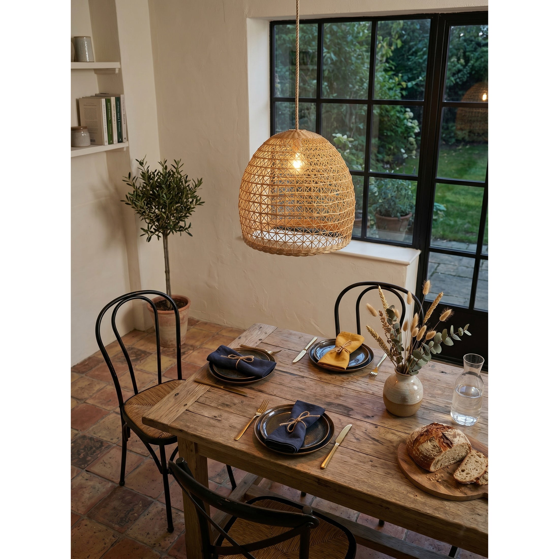 Lumiere Rattan Pendant Lamp
