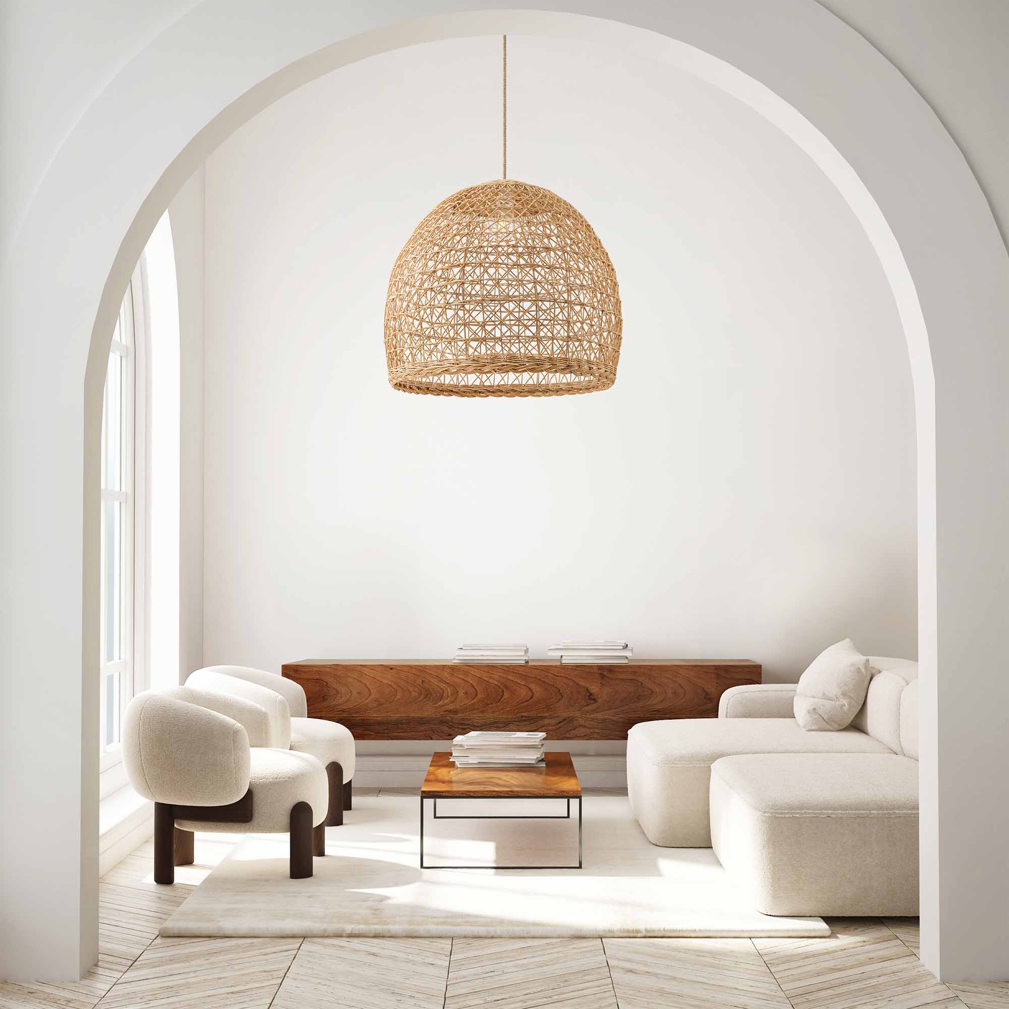 Lumiere Rattan Pendant Lamp