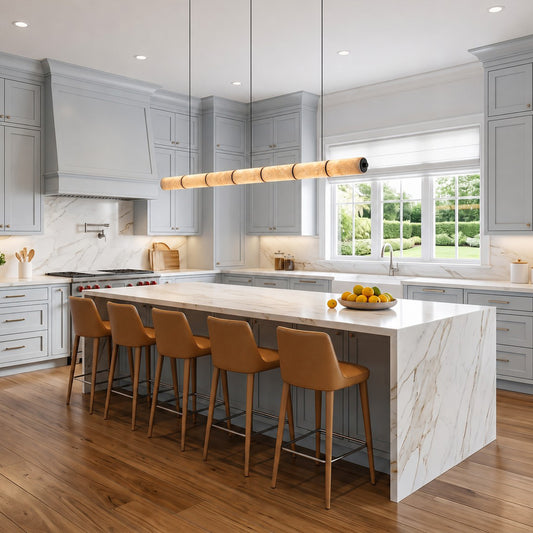 Lunvex Alabaster Linear Pendant Lamp