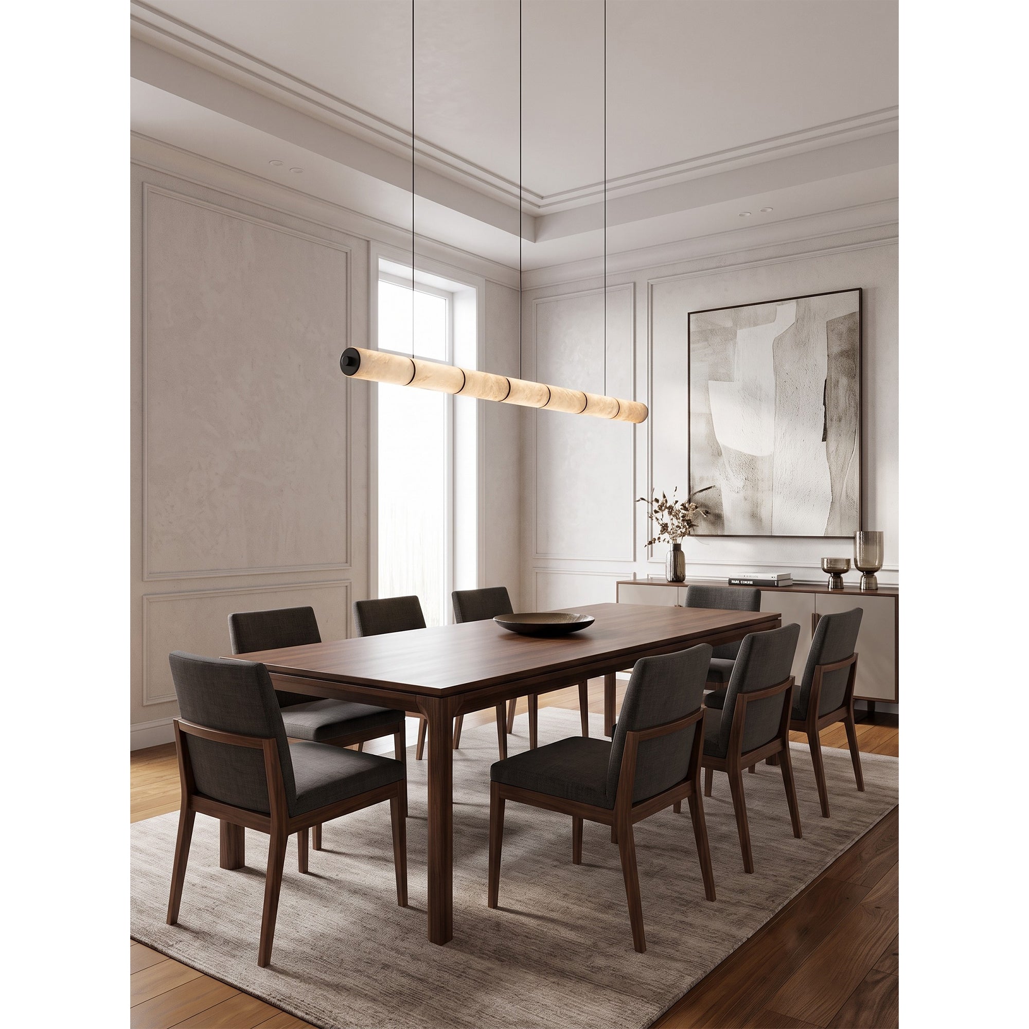 Lunvex Alabaster Linear Pendant Lamp