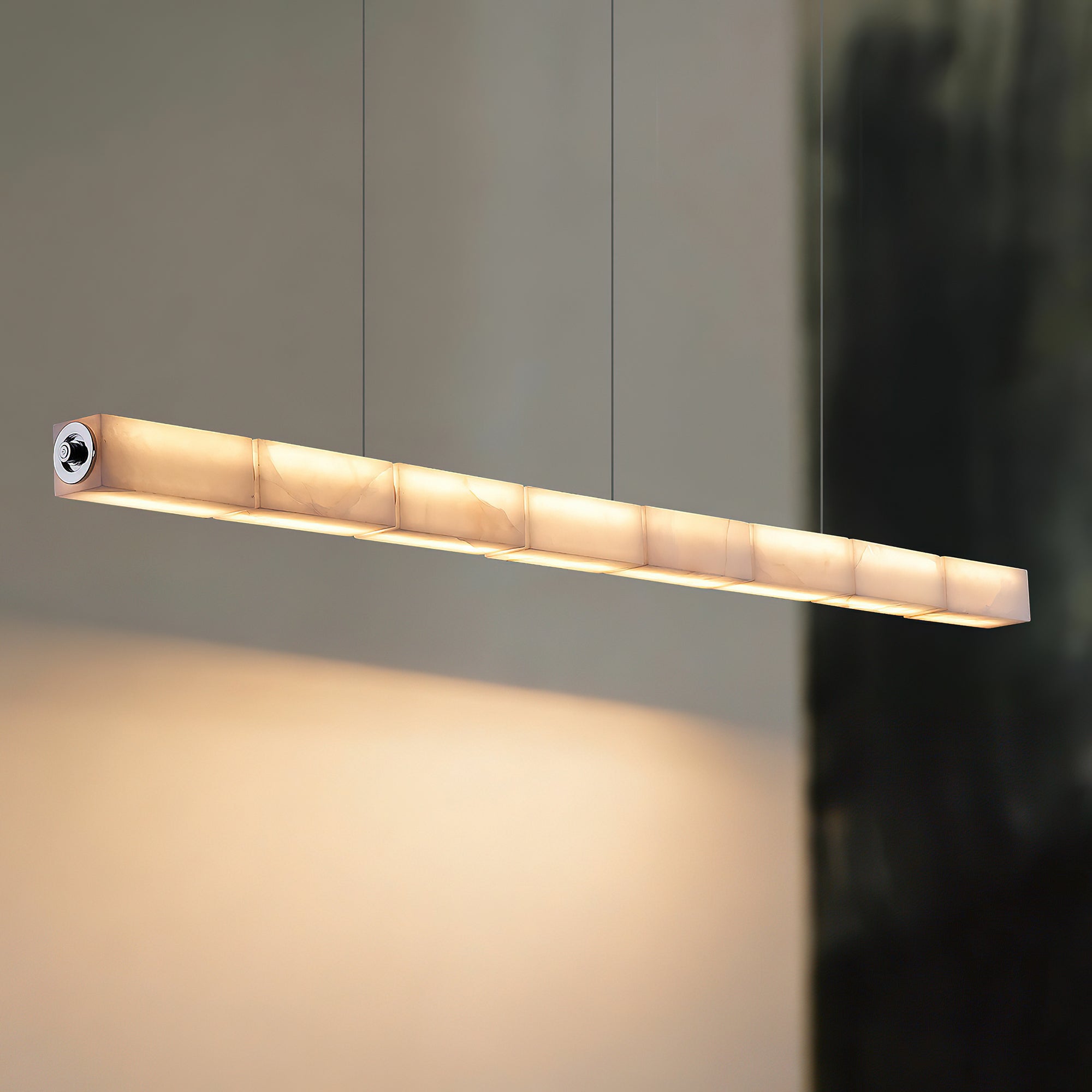 Lunvex Alabaster Linear Pendant Lamp