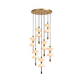Bild in Galerie-Betrachter laden, Lyra Alabaster Chandelier
