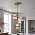 Bild in Galerie-Betrachter laden, Lyra Alabaster Chandelier
