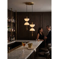 Bild in Galerie-Betrachter laden, Lyra Alabaster Chandelier

