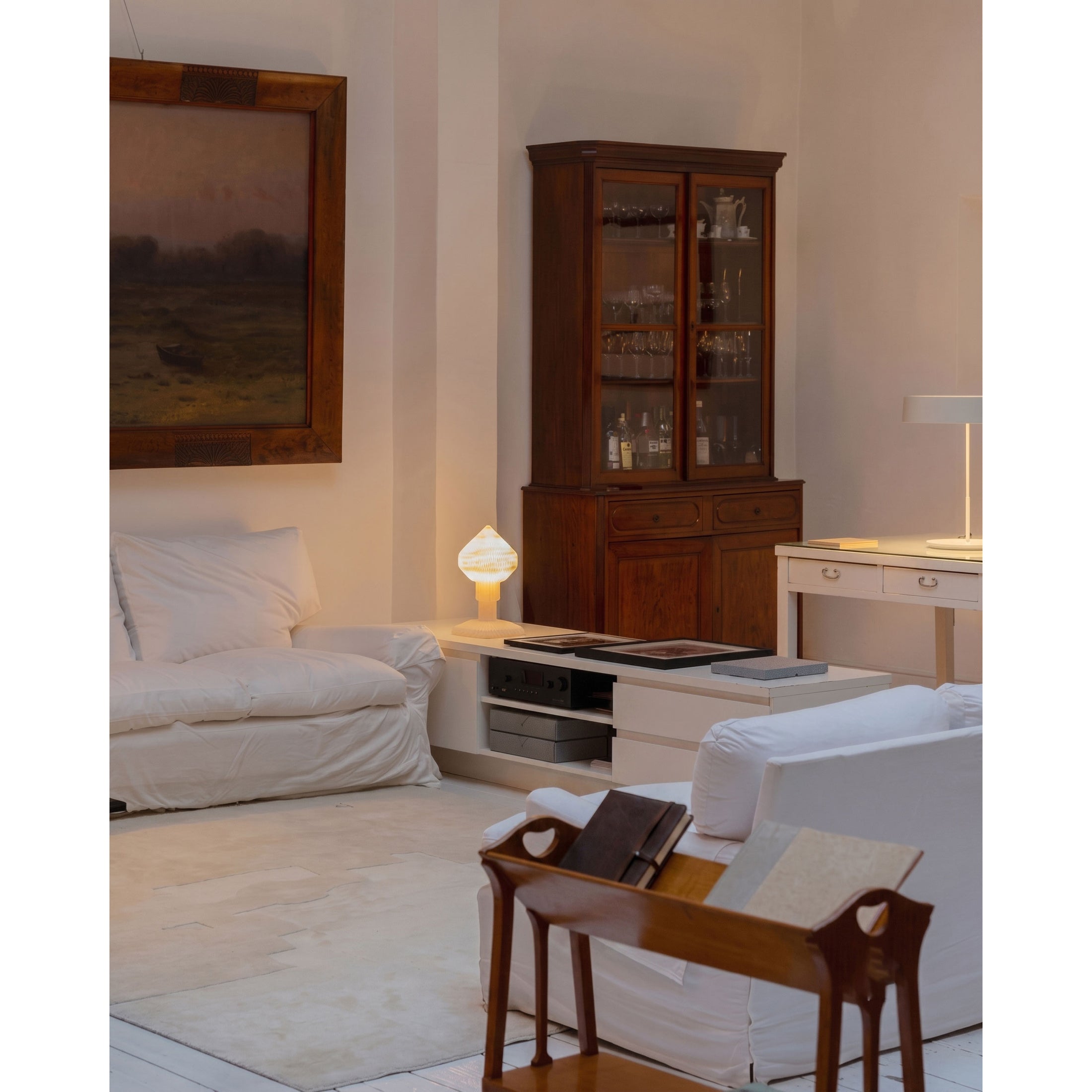 Lyra Alabaster Table Lamp
