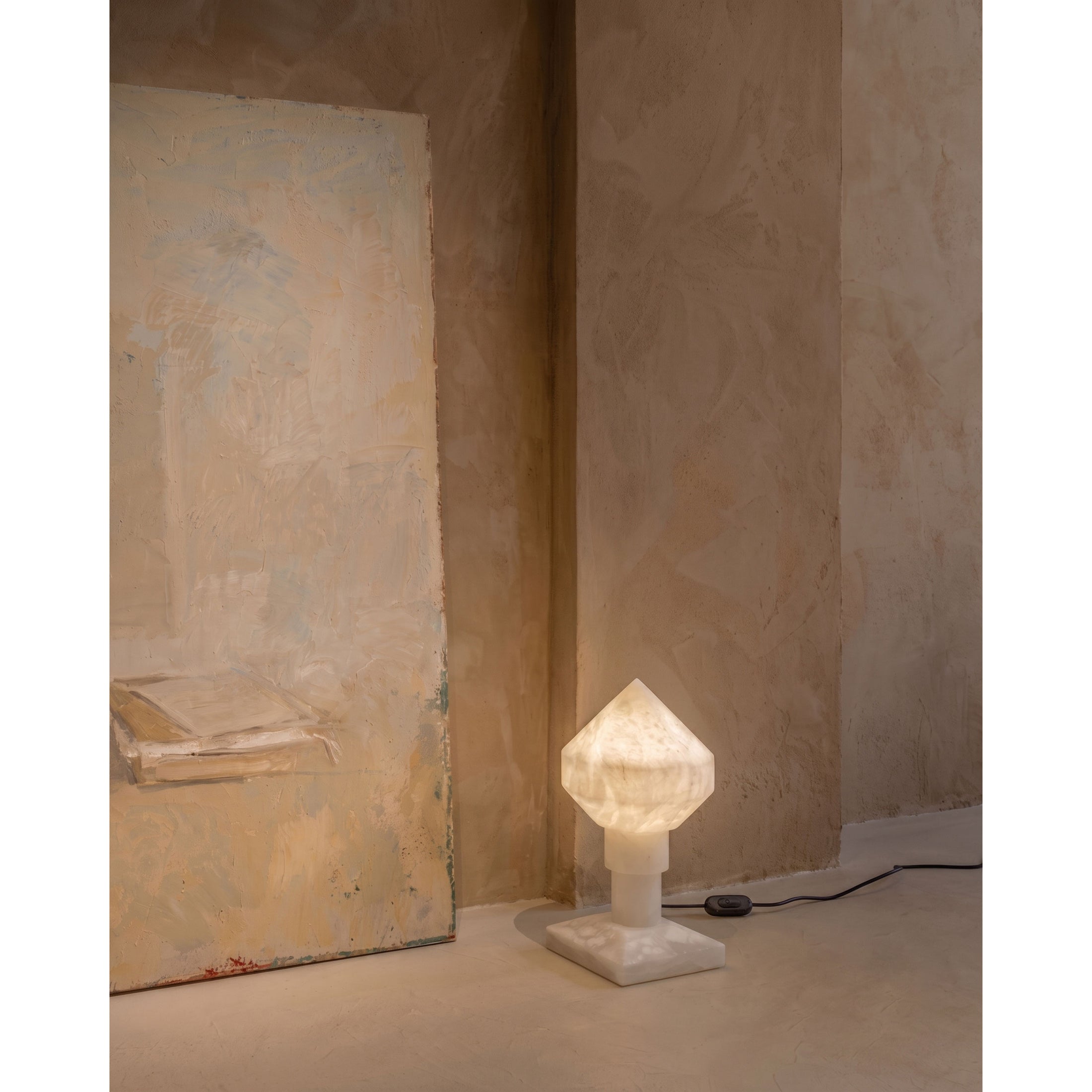 Lyra Alabaster Table Lamp