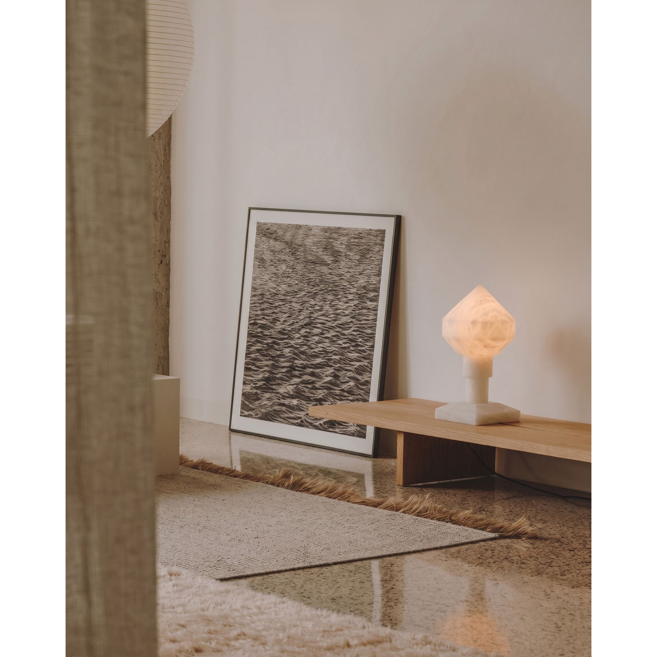 Lyra Alabaster Table Lamp