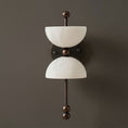Bild in Galerie-Betrachter laden, Lyra Alabaster Wall Lamp
