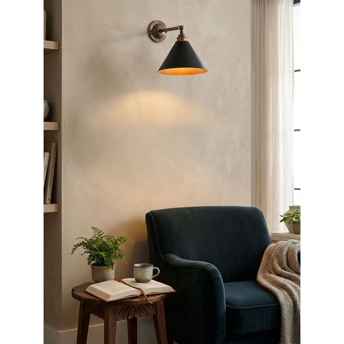 Manston Cone wandlamp