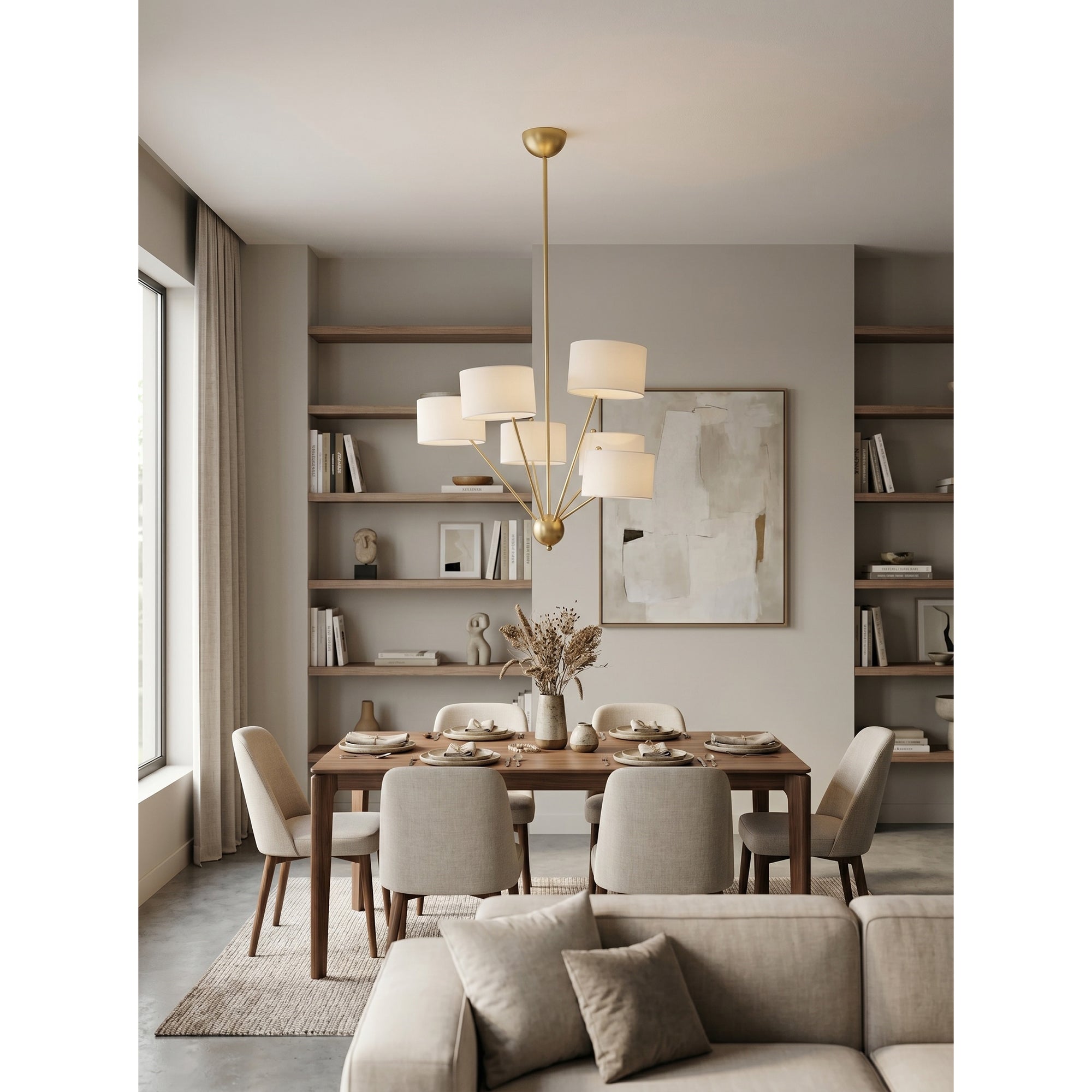 Mantis Fabric Chandelier