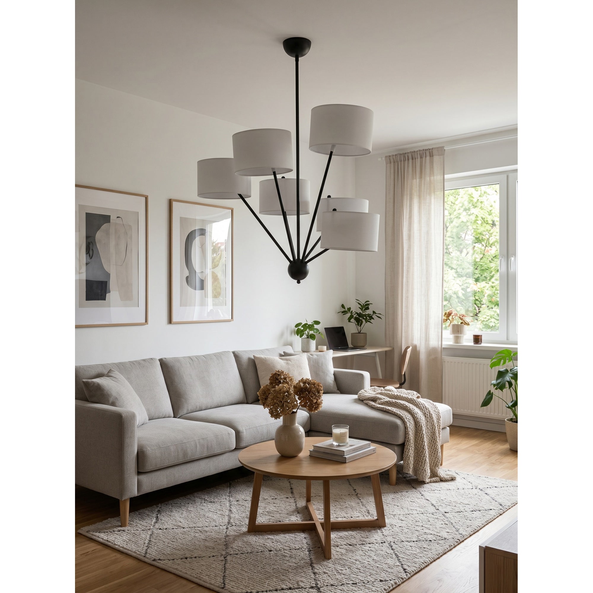 Mantis Fabric Chandelier