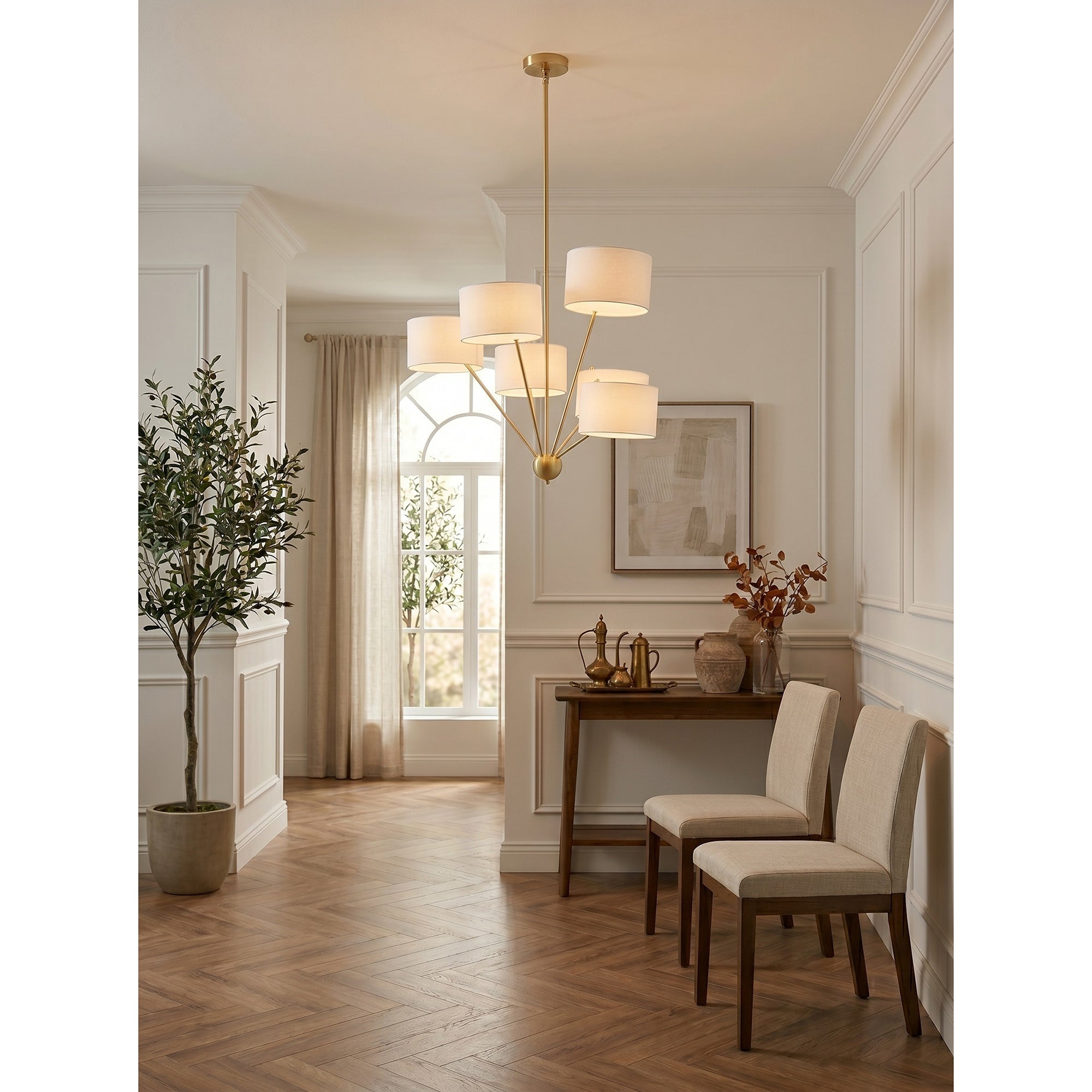 Mantis Fabric Chandelier