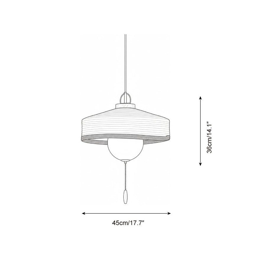 Mantle Pendant Lamp – detail 3 — Dimension drawings 1