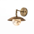 Load image into Gallery viewer, Marie Petite Alabaster Wall Sconce

