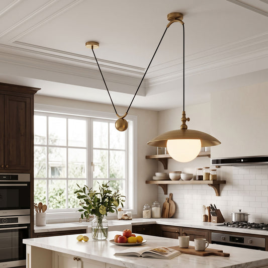 Marie Petite Counterweight Pendant Lamp – detail 2