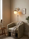 Load image into Gallery viewer, Marie Petite Plug-in Wall Sconce
