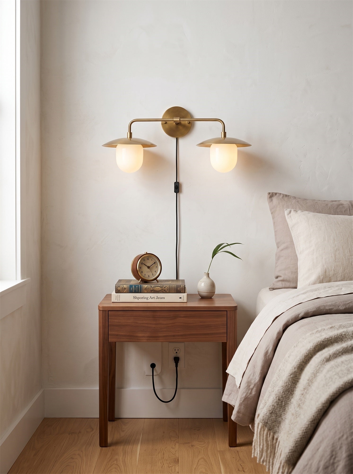 Marie Petite Plug-in Wall Sconce