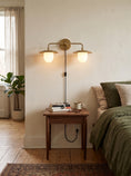 Load image into Gallery viewer, Marie Petite Plug-in Wall Sconce
