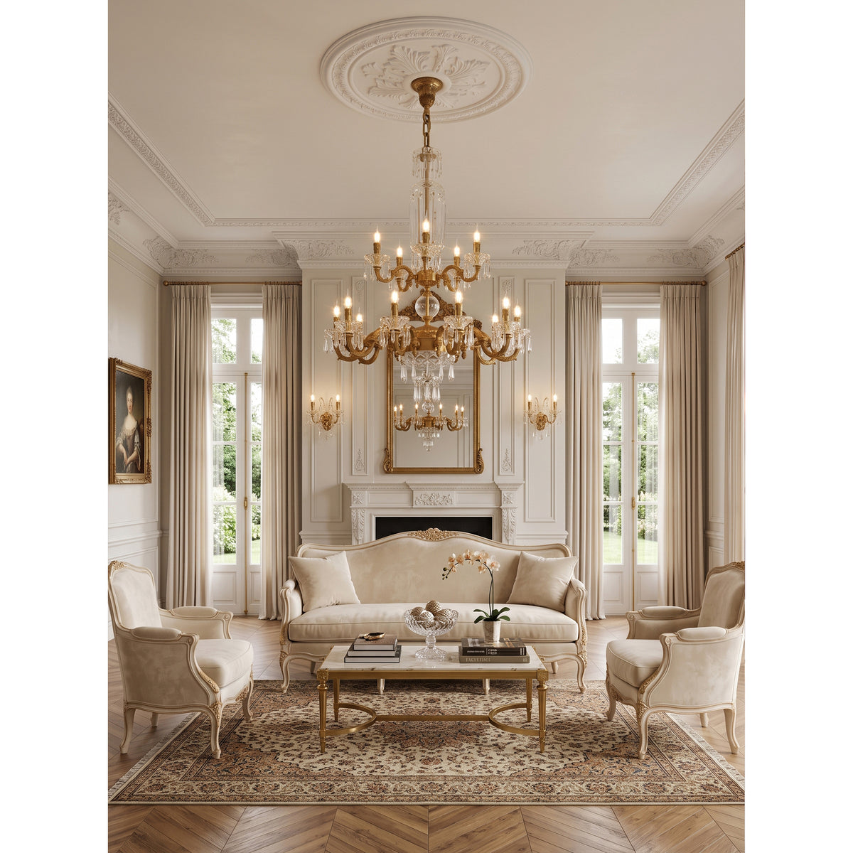 Marlborough Cascading Chandelier