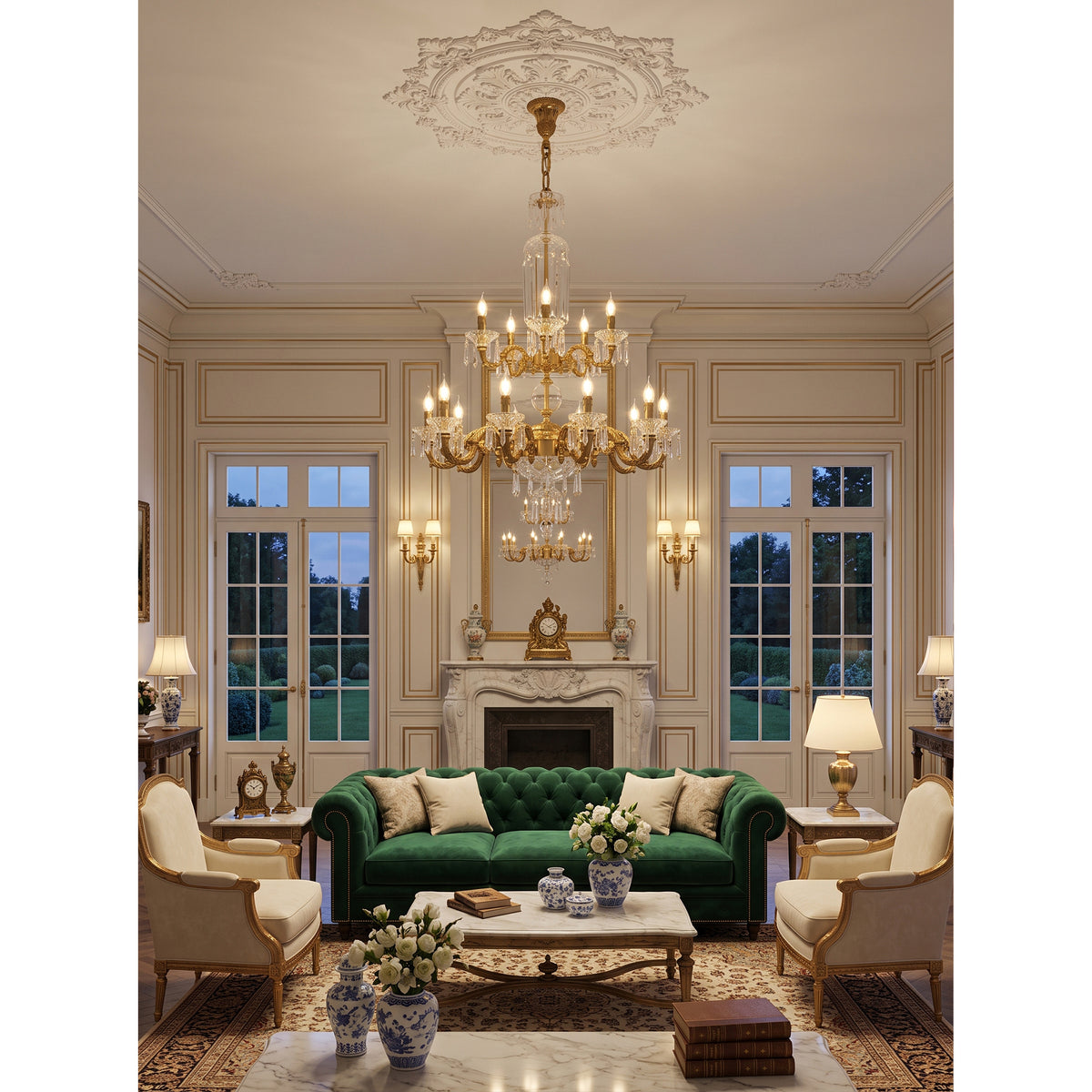 Marlborough Cascading Chandelier